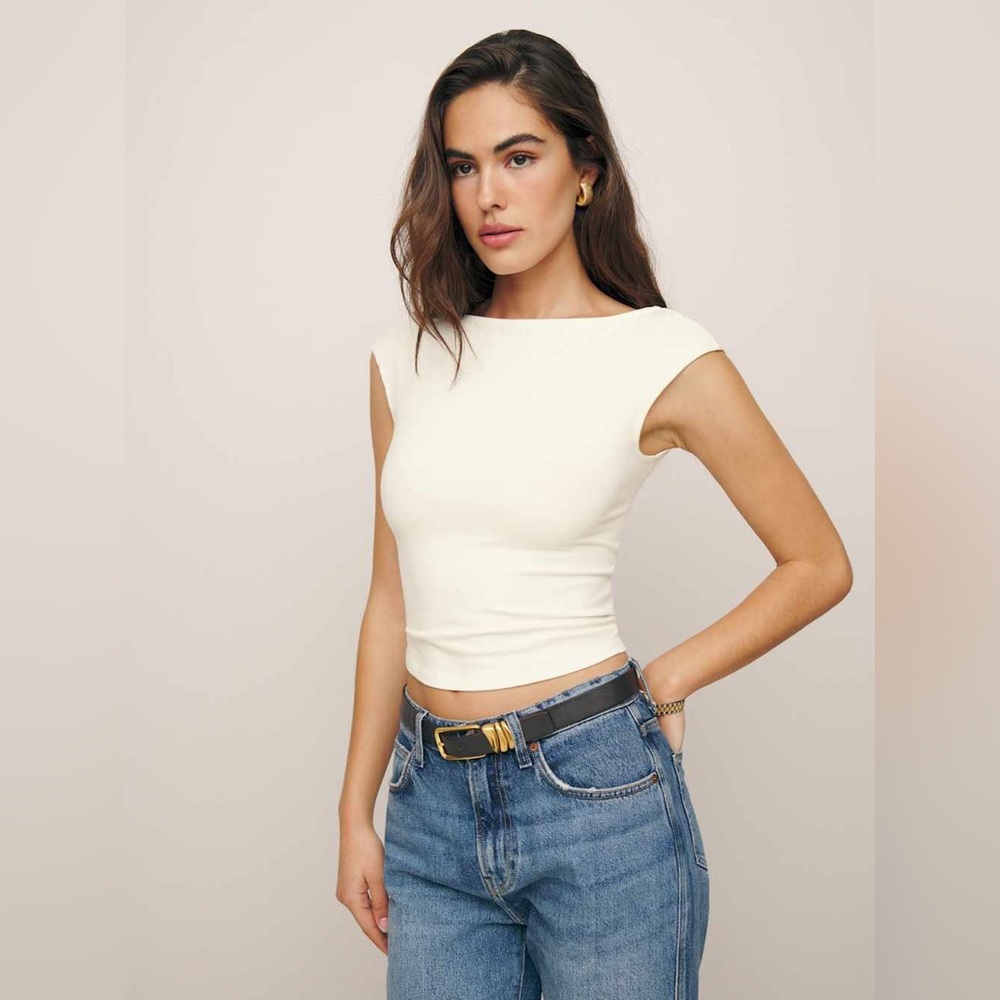 NWT reformation darra knit top - size m - Picture 2 of 4